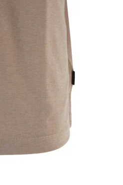 Best Polo in Cotone con Taschino / Beige Uomo Polo