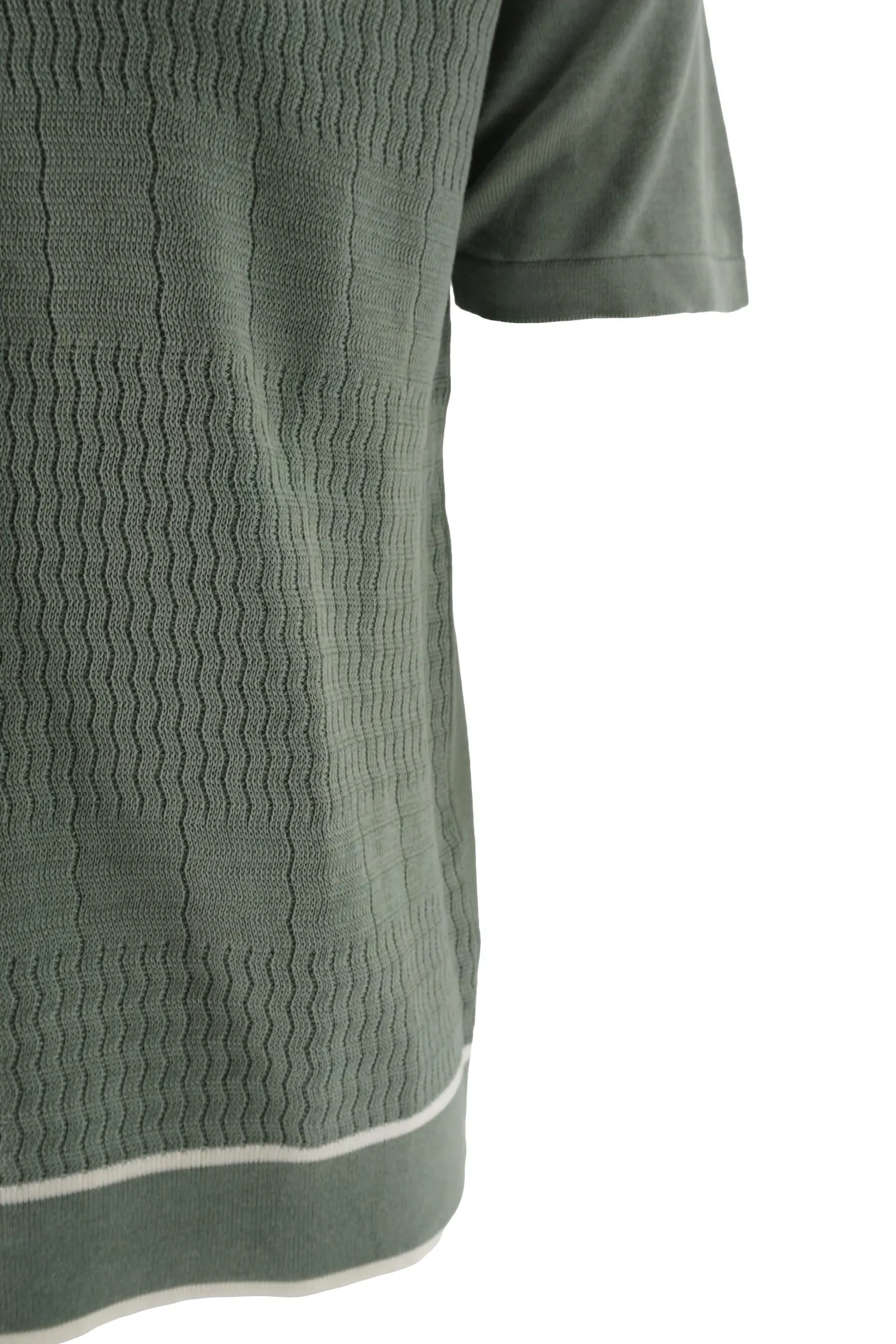 Outlet Polo in Cotone Giza con Tramatura / Uomo Polo