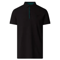 Online Polo in Cotone Piquet con Logo / Uomo Polo