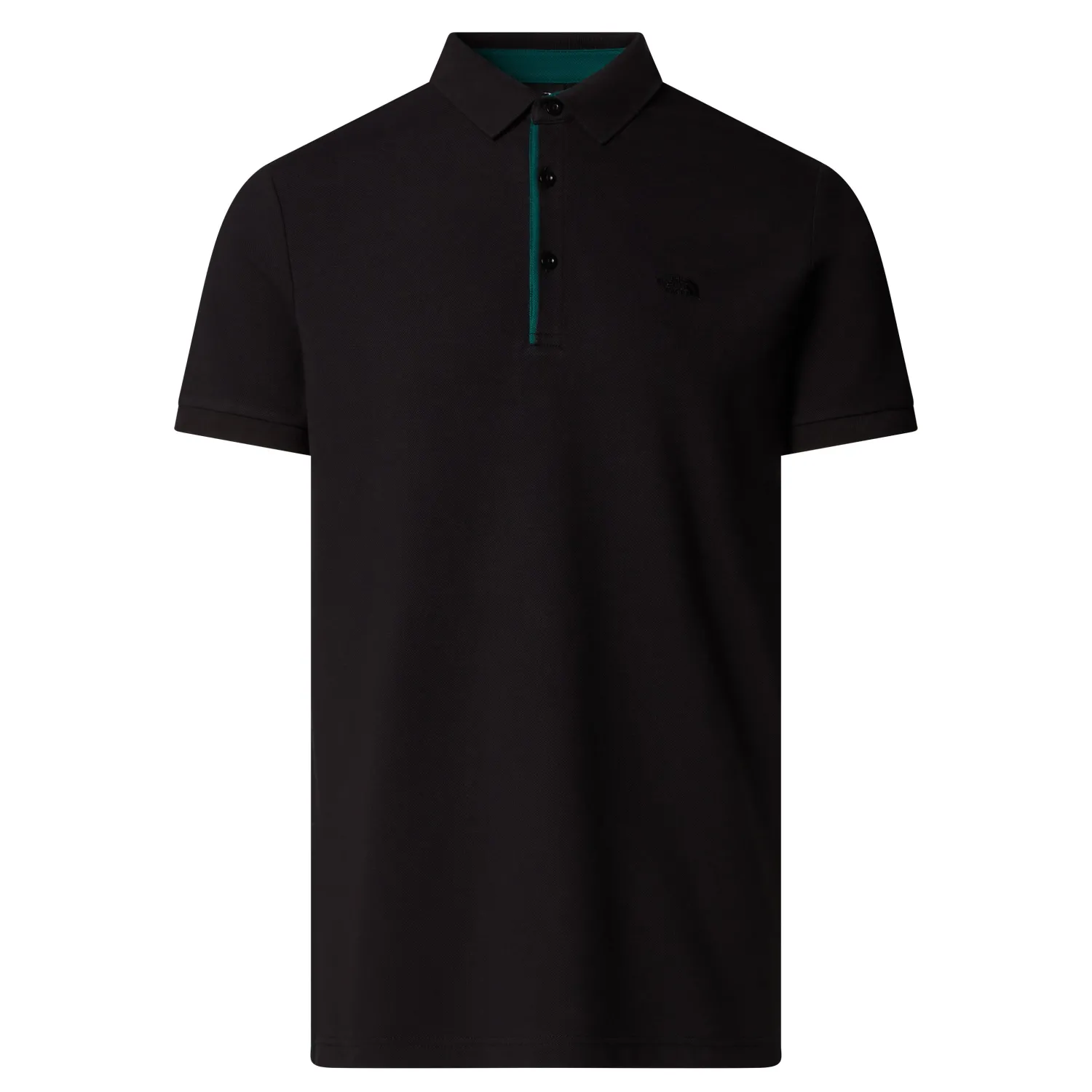 Online Polo in Cotone Piquet con Logo / Uomo Polo