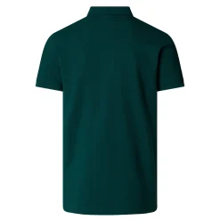Online Polo in Cotone Piquet con Logo / Uomo Polo
