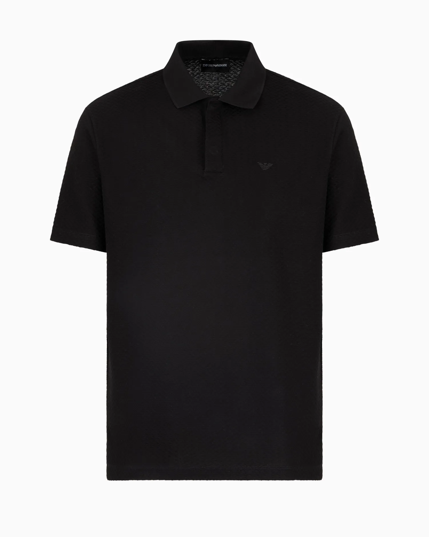 Sale Polo in Jersey Jacquard a Rilievo / Uomo Polo