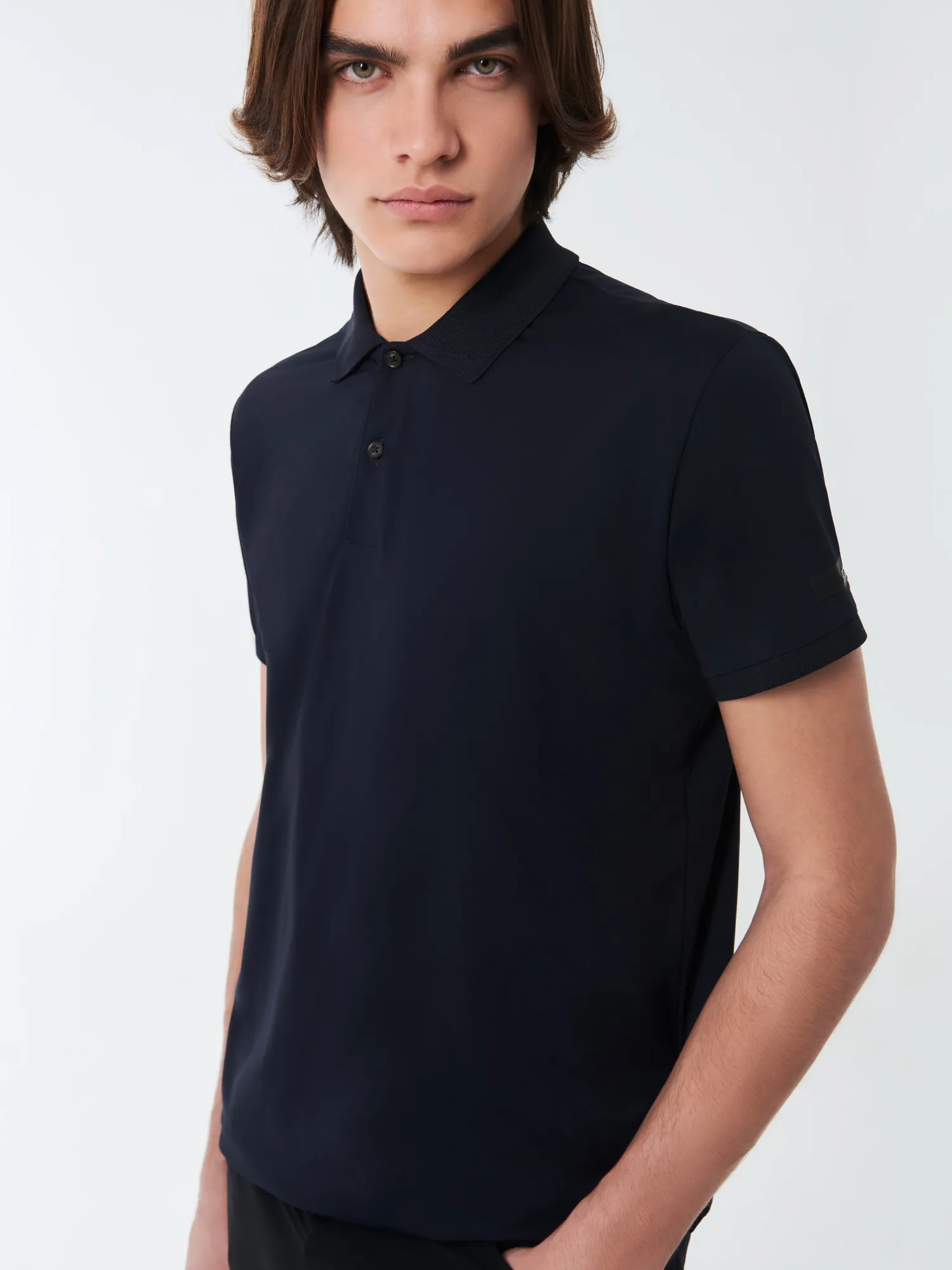 Discount Polo in Oxford con Logo / Uomo Polo