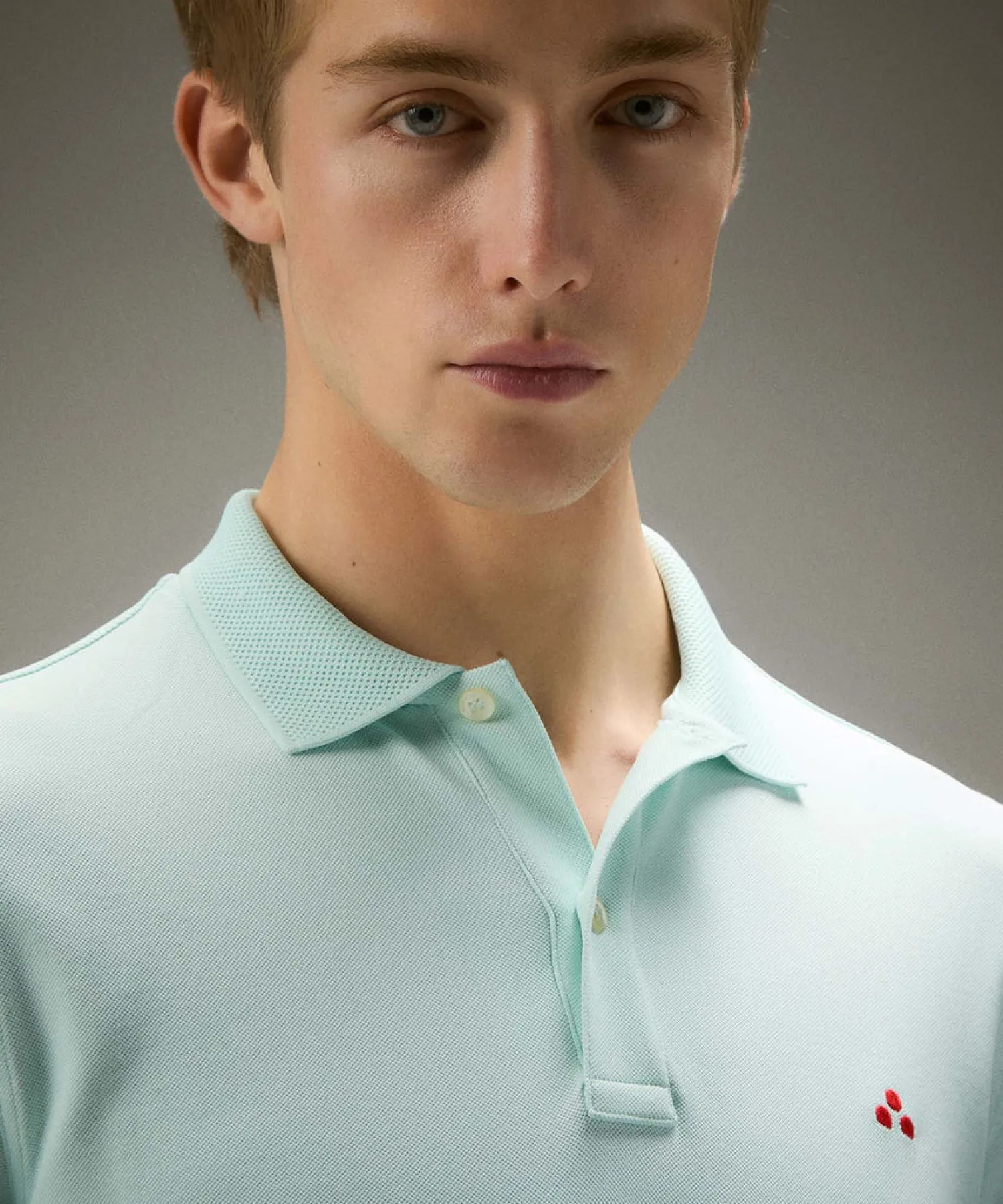 Polo in Piqué di Nylon Stretch Plantago 02 / Uomo Polo