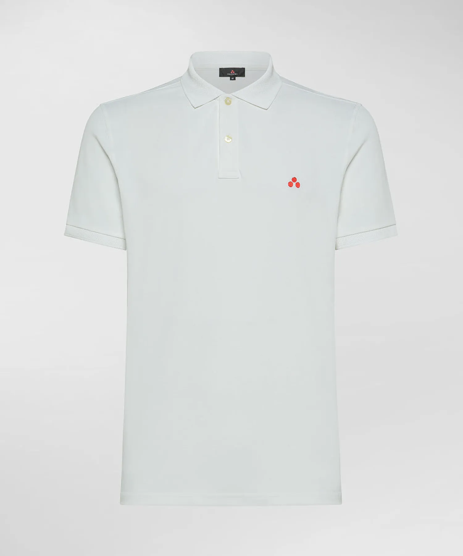 Polo in Piqué di Nylon Stretch Plantago 02 / Verde Uomo Polo