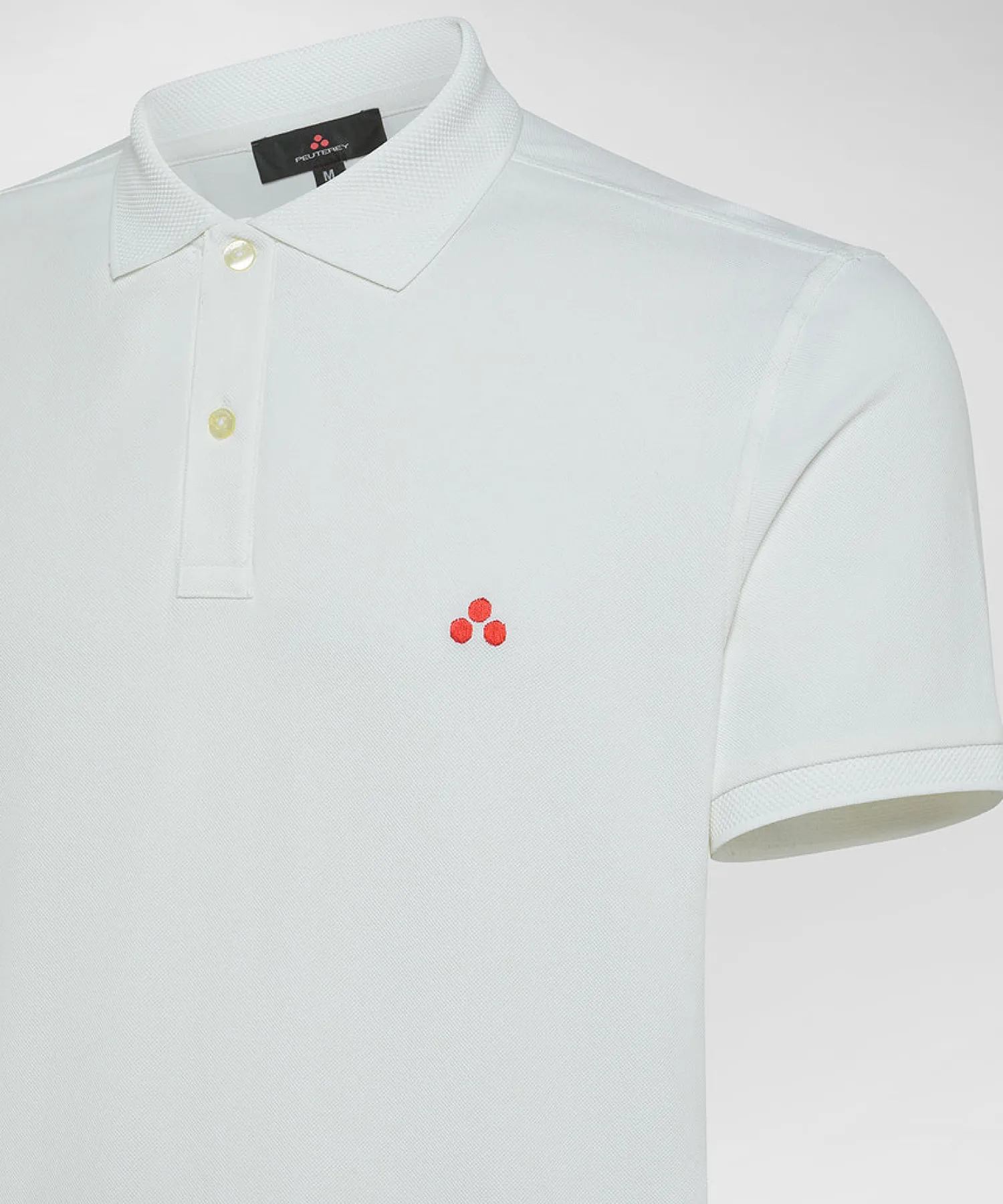 Polo in Piqué di Nylon Stretch Plantago 02 / Verde Uomo Polo