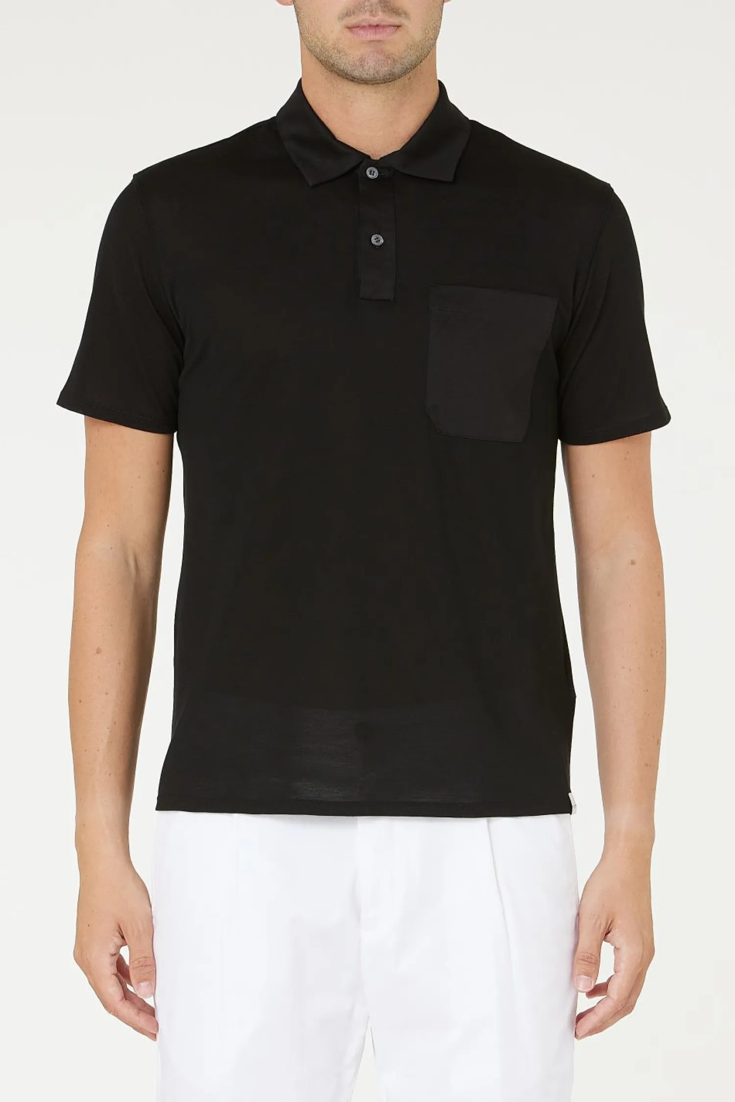 New Polo in Piquet di Cotone / Uomo Polo