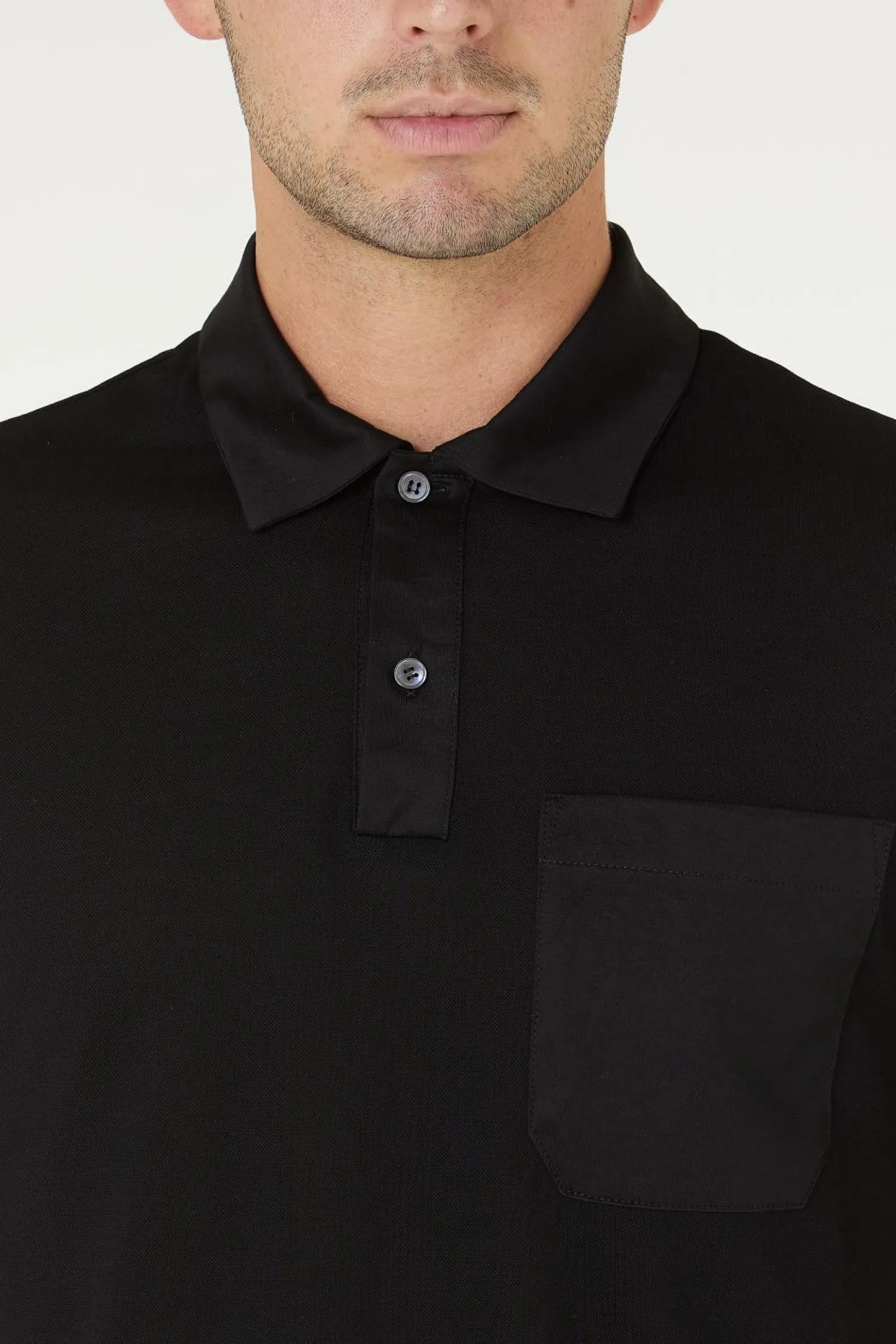 New Polo in Piquet di Cotone / Uomo Polo