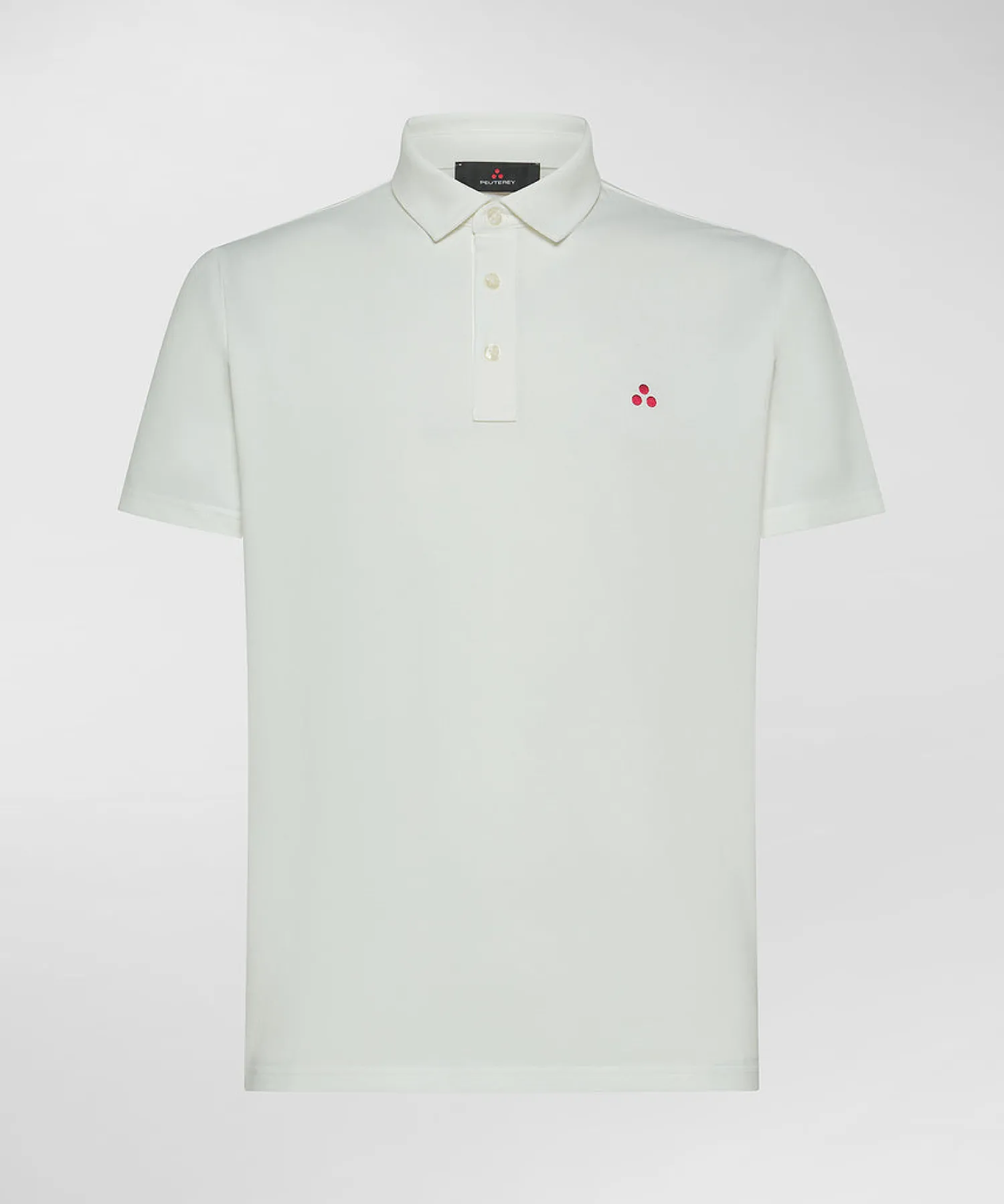 New Polo in Piquet di Cotone Stretch Mezzola 02 / Verde Uomo Polo