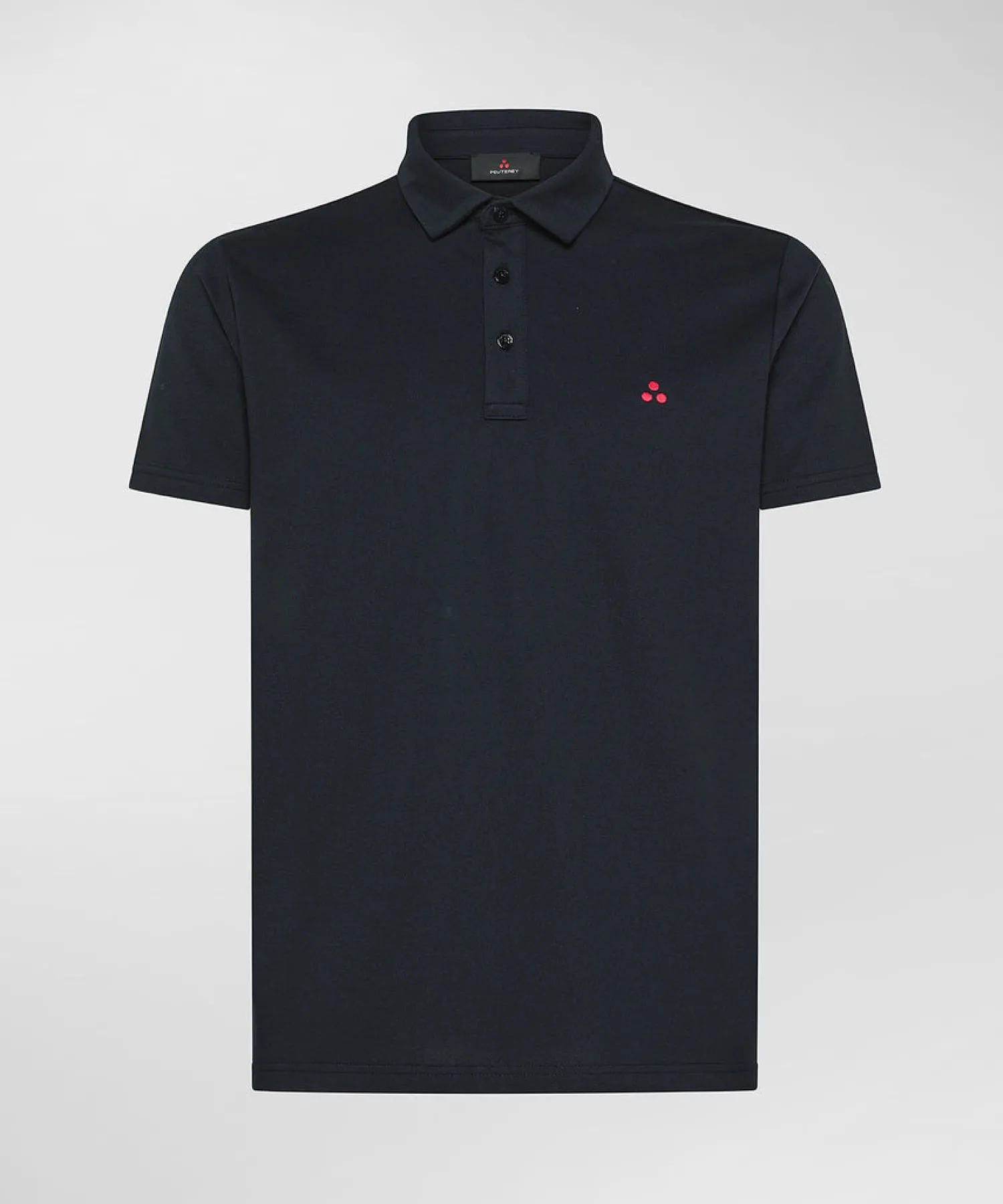 New Polo in Piquet di Cotone Stretch Mezzola 02 / Uomo Polo