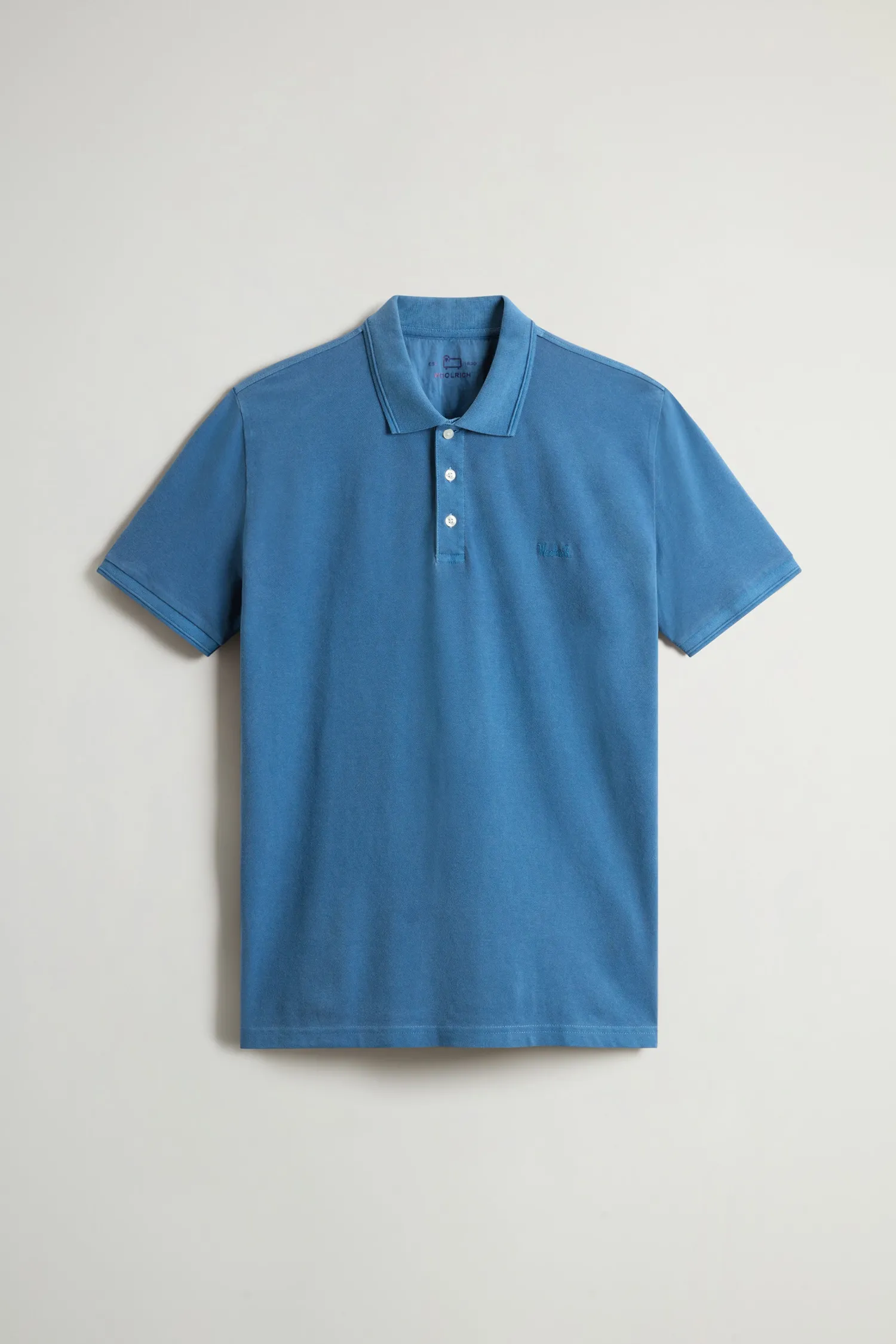 New Polo Mackinack in Piqué di Cotone / Celeste Uomo Polo