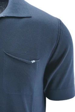 Outlet Polo Senza Bottoni in 100% Cotone / Uomo Polo