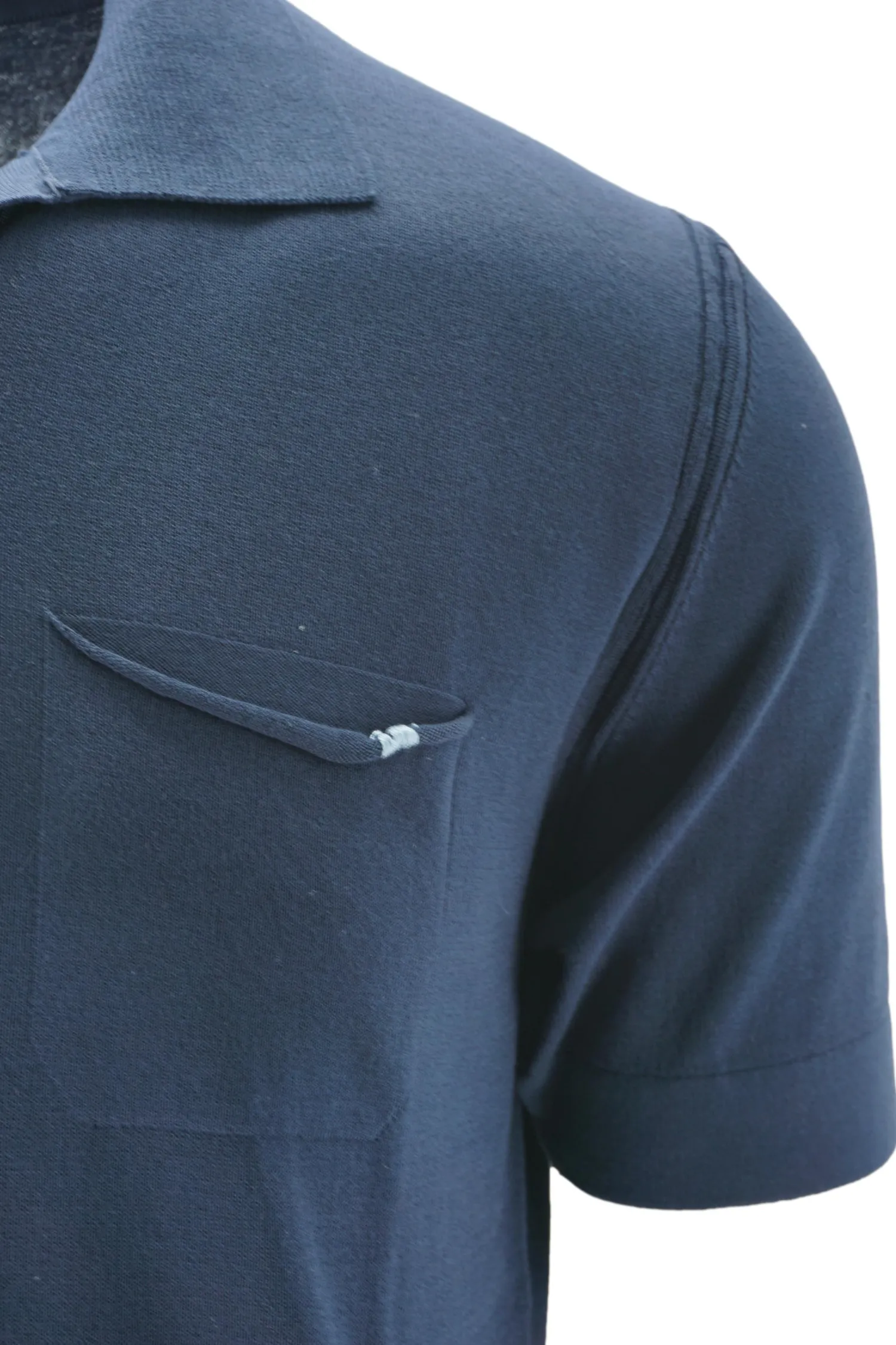 Outlet Polo Senza Bottoni in 100% Cotone / Uomo Polo