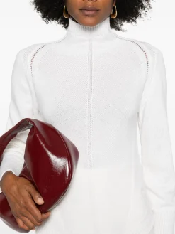 Clearance Pullover in Maglia di Misto Cashmere / Donna Maglieria