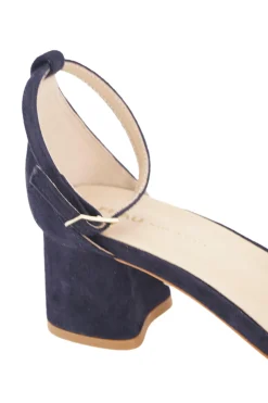 Online Sandalo con Tacco in Pelle Scamosciata / Donna Scarpe Con Tacco
