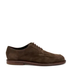 Outlet Scarpa Allacciata con Suola in Cuoio / Uomo Scarpe Basse