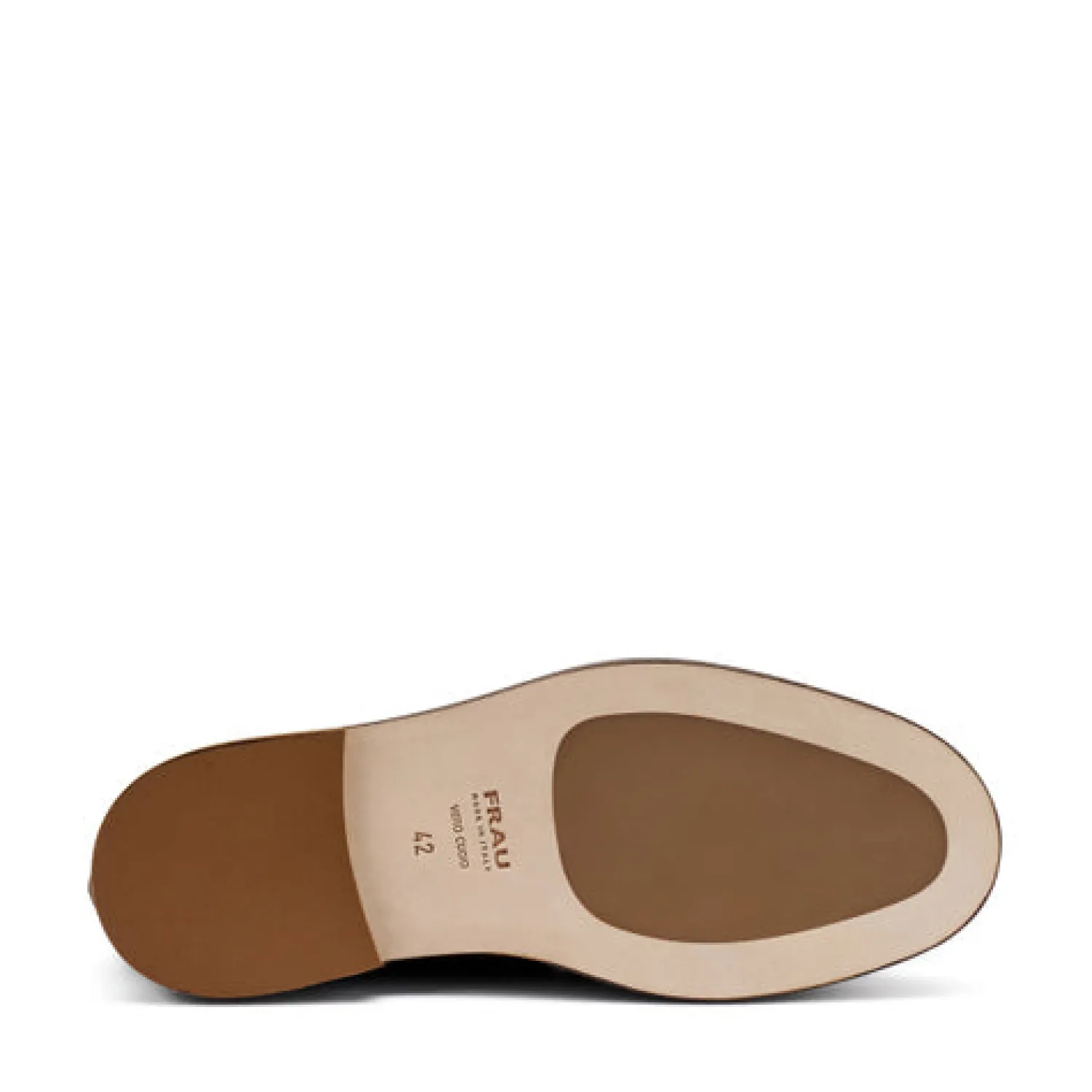 Outlet Scarpa Allacciata con Suola in Cuoio / Uomo Scarpe Basse