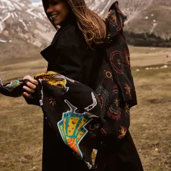 Discount Sciarpa in Lana con Fantasia / Uomo Sciarpe