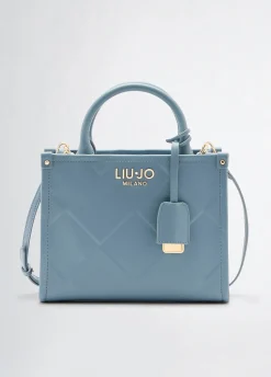 Shopping Bag con Logo / Donna Borse A Tracolla|Denim