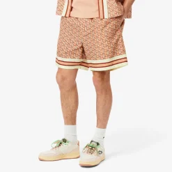 Best Shorts Leggero con Stampa Monogramma / Uomo Pantaloncini