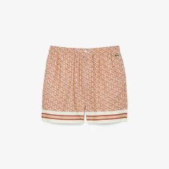 Best Shorts Leggero con Stampa Monogramma / Uomo Pantaloncini