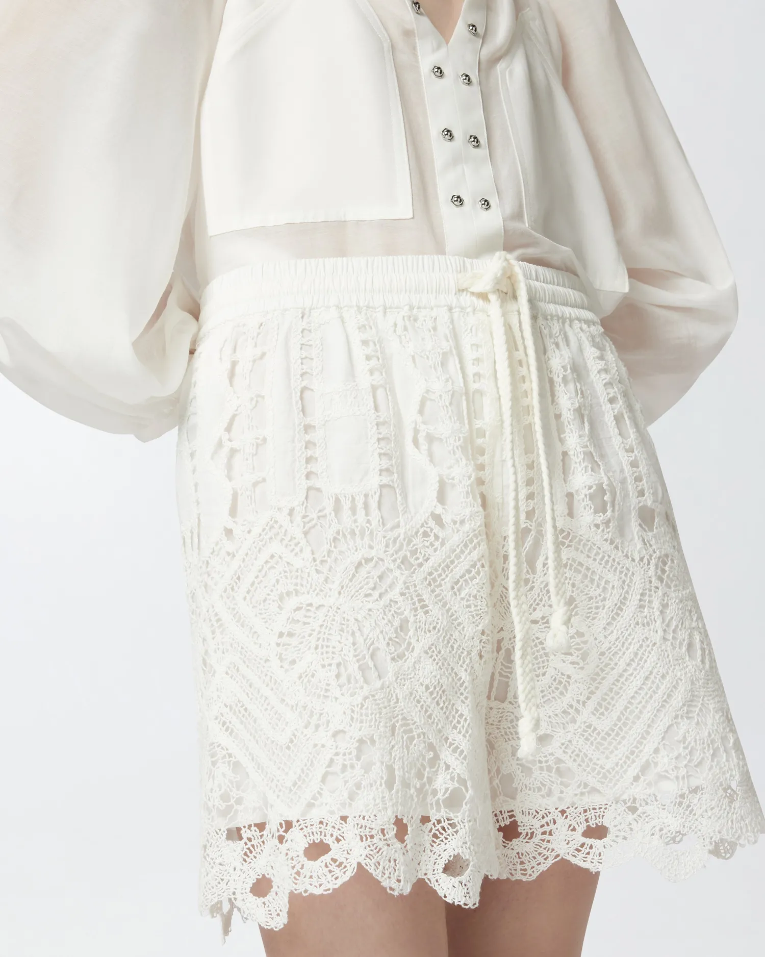 Best Shorts Macramè Traforato / Donna Shorts