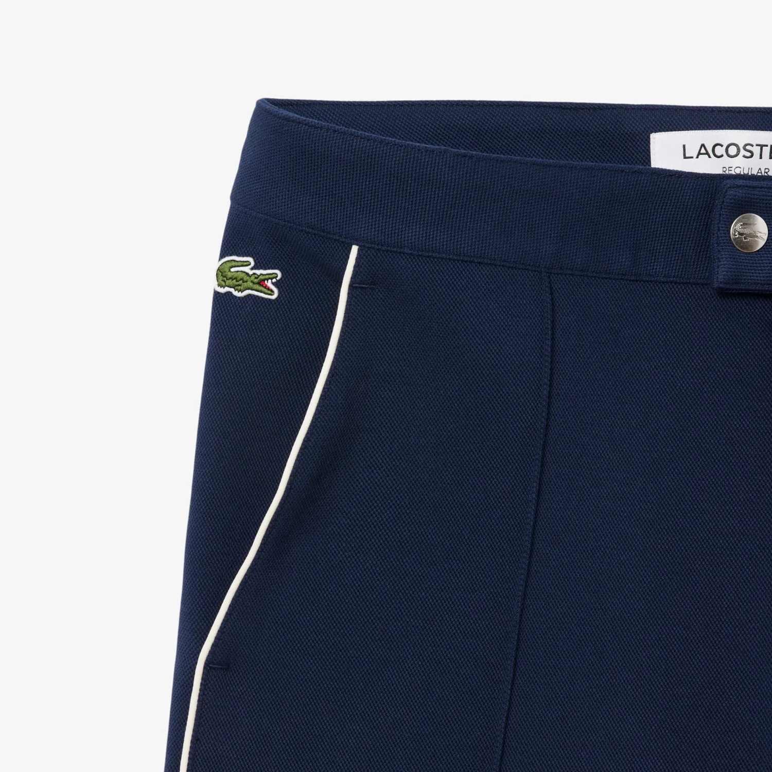 Outlet Shorts Regular Fit in Piqué / Uomo Pantaloncini