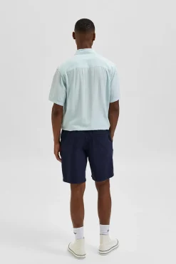 New Shorts in Misto Lino / Uomo Pantaloncini