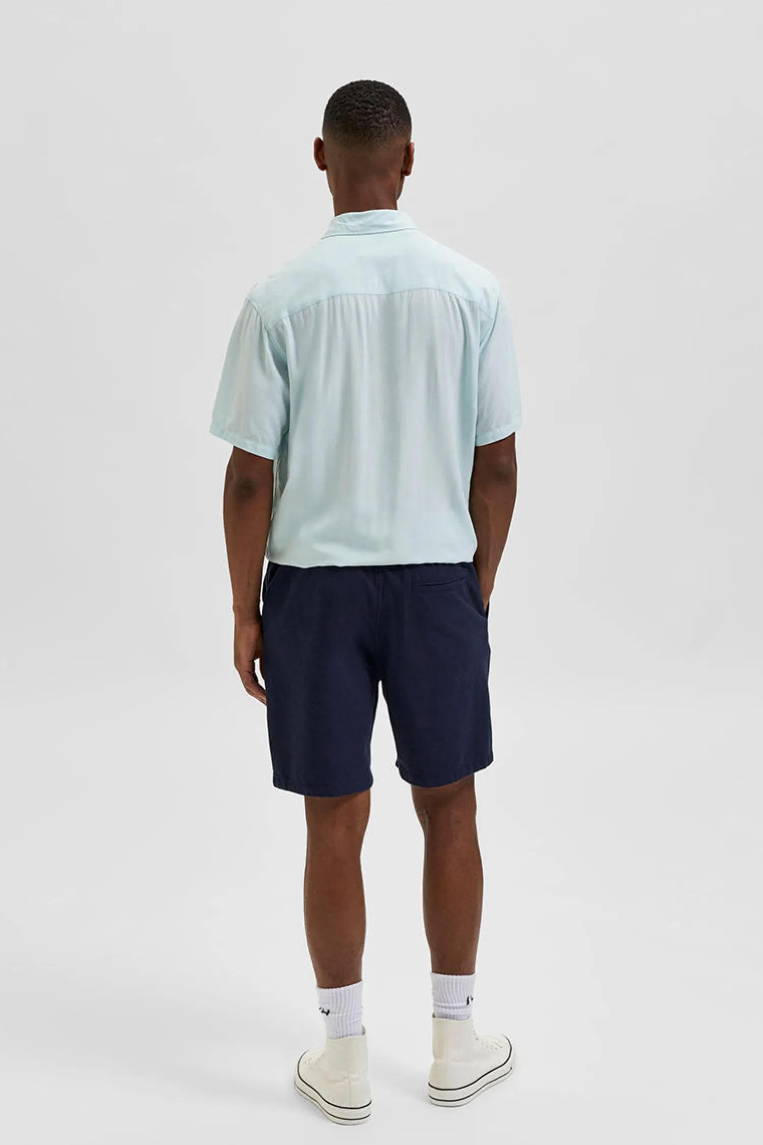 New Shorts in Misto Lino / Uomo Pantaloncini