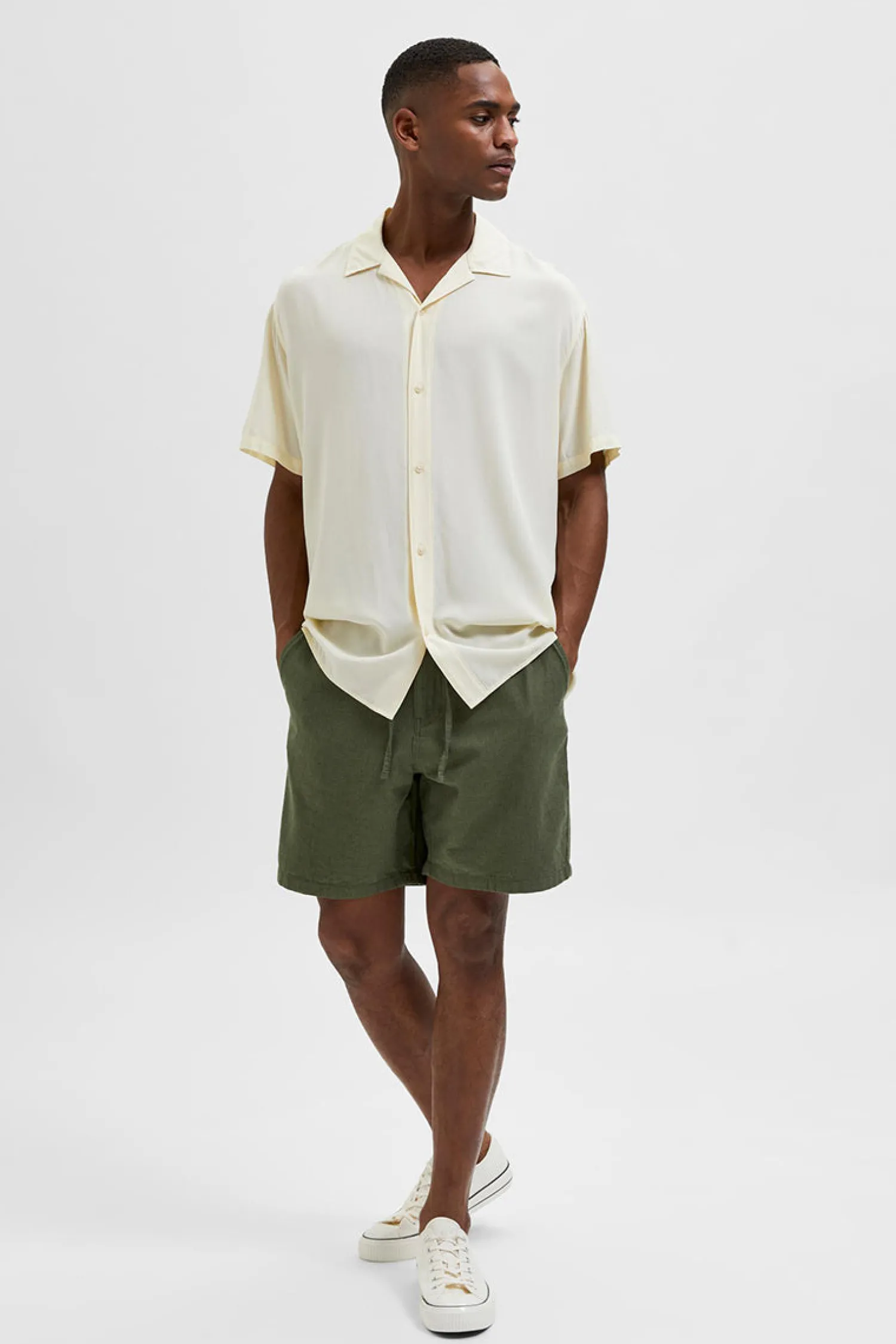 Sale Shorts in Misto Lino / Uomo Pantaloncini