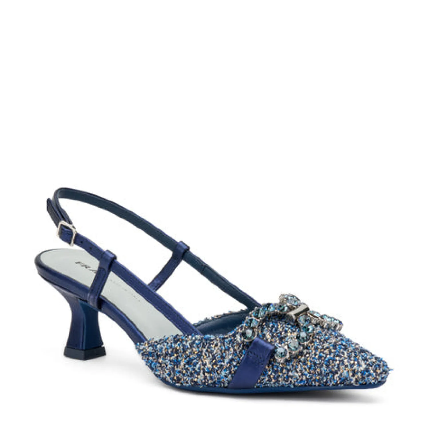 Discount Slingback Gioiello con Tacco / Donna Scarpe Con Tacco|Denim