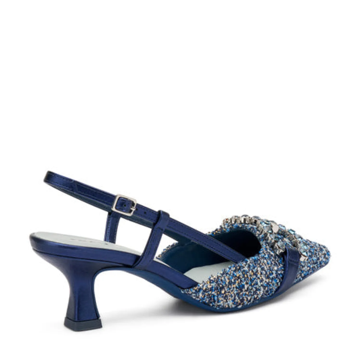 Discount Slingback Gioiello con Tacco / Donna Scarpe Con Tacco|Denim