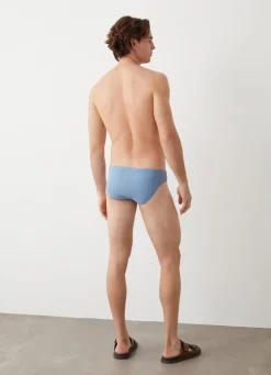 Hot Slip da Bagno con Logo / Uomo Costumi Da Bagno