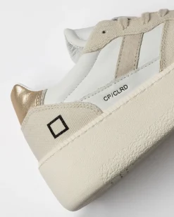 Clearance Sneaker Court Platform Colored in Pelle / Donna Sneakers