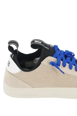 Clearance Sneaker in Canvas con Lacci a Contrasto / Uomo Sneakers