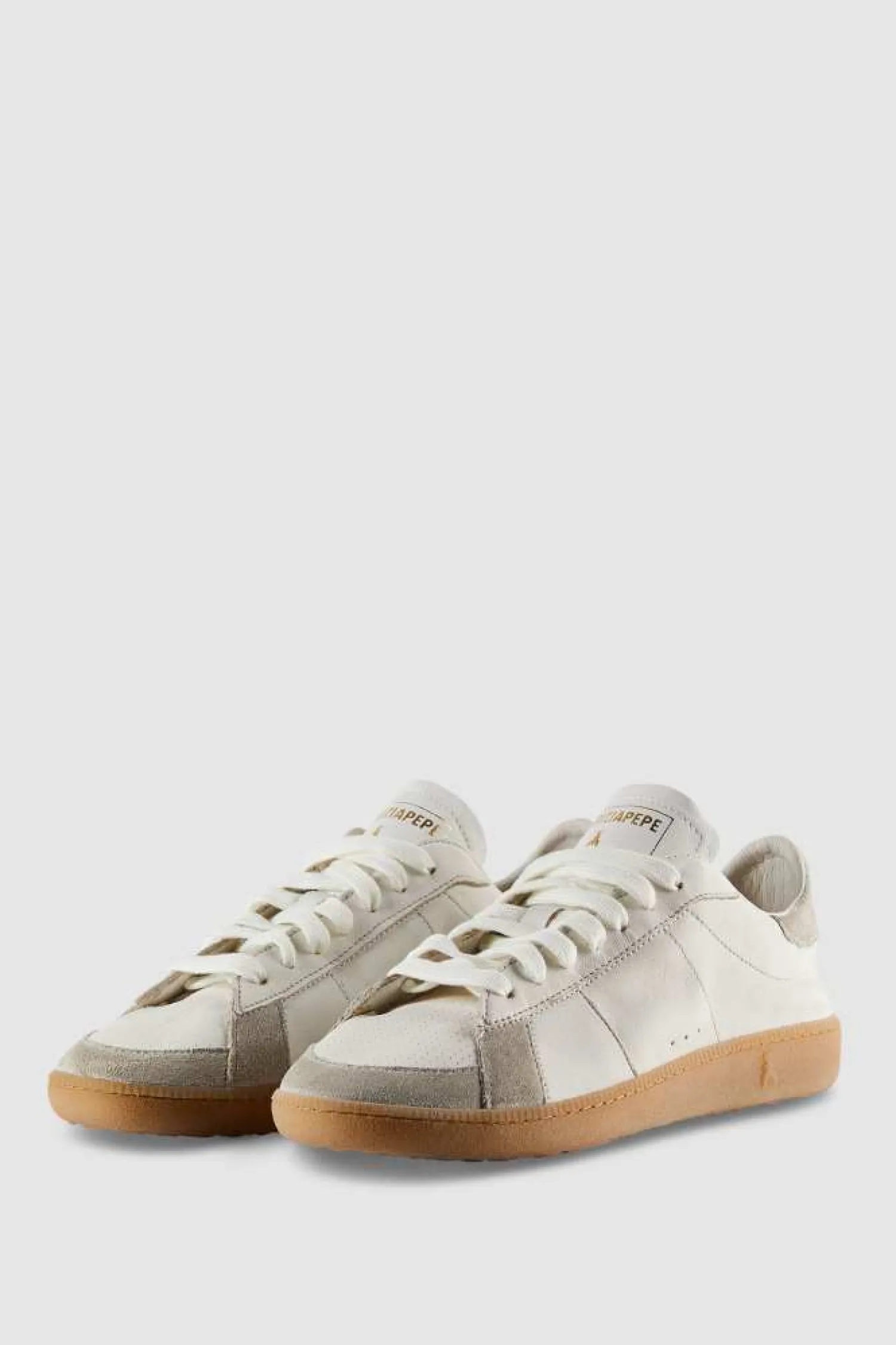 Hot Sneaker in Nappa con Lettering / Donna Sneakers