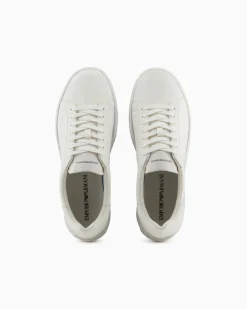 Best Sneaker in Pelle con Logo sul Retro / Uomo Sneakers