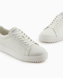 Best Sneaker in Pelle con Logo sul Retro / Uomo Sneakers