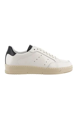 Sneaker in Pelle con Tab a Contrasto / Uomo Sneakers