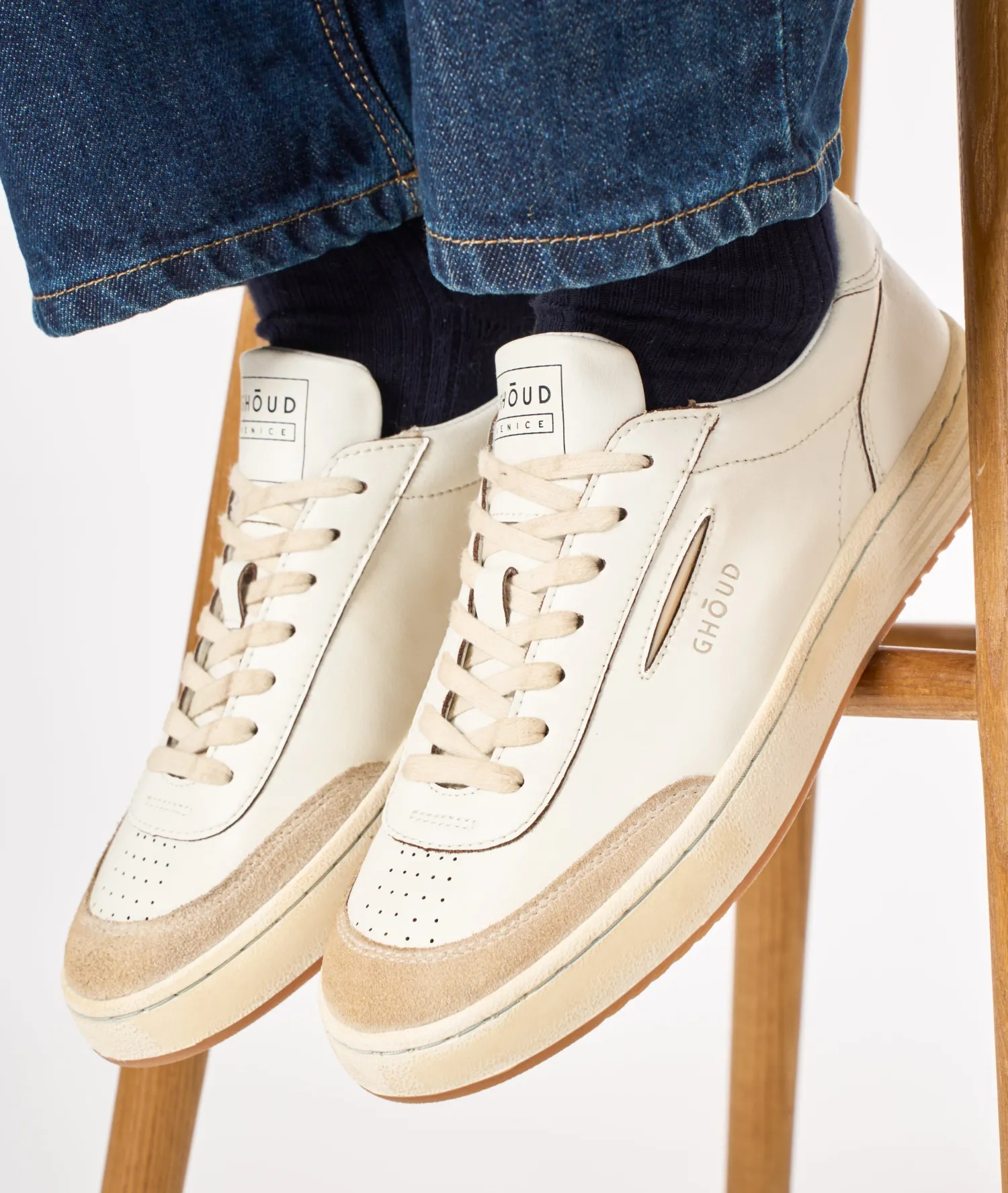 Clearance Sneaker in Pelle Lido Low / Uomo Sneakers