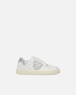 Sale Sneakers in Pelle con Dettagli Metallizzati / Donna Sneakers