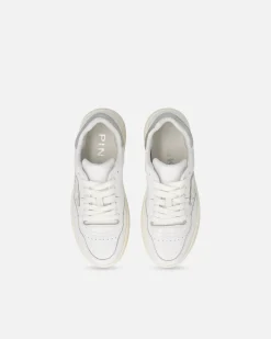 Sale Sneakers in Pelle con Dettagli Metallizzati / Donna Sneakers