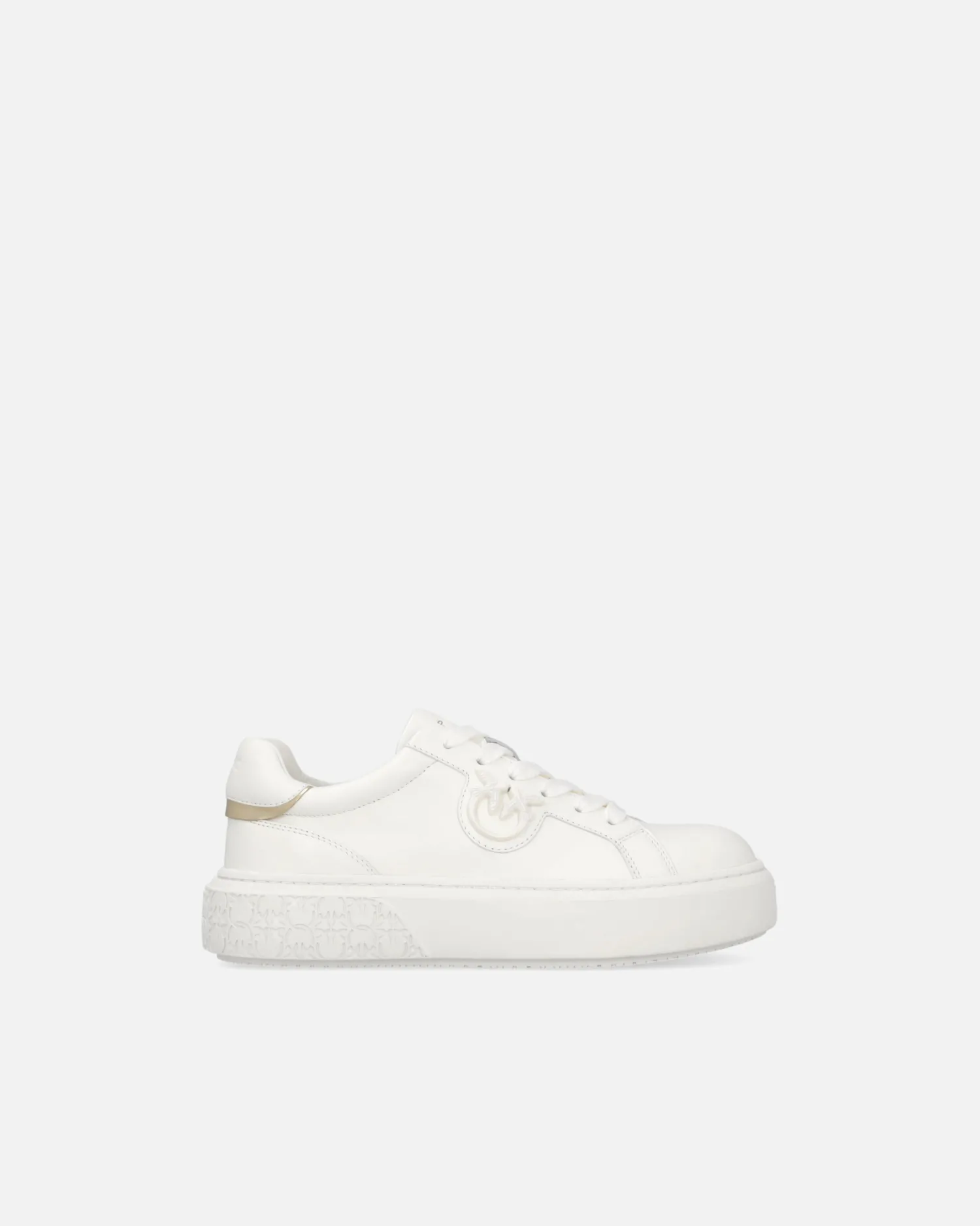 Online Sneakers in Pelle con Suola Platform / Donna Sneakers