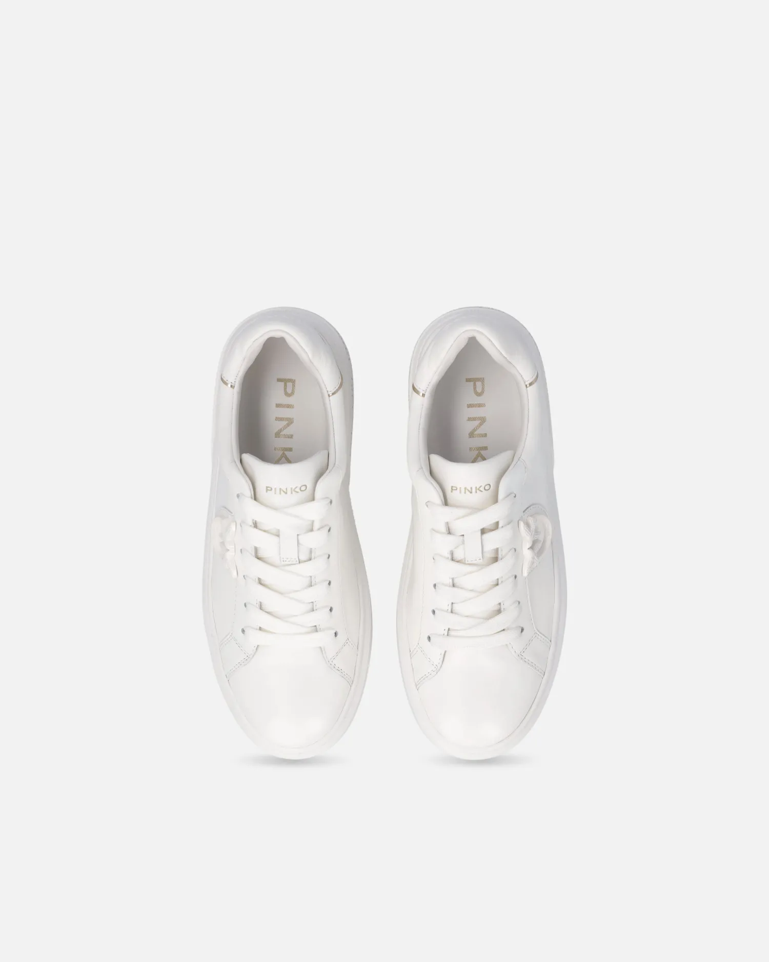 Online Sneakers in Pelle con Suola Platform / Donna Sneakers