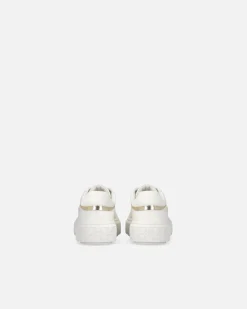 Online Sneakers in Pelle con Suola Platform / Donna Sneakers