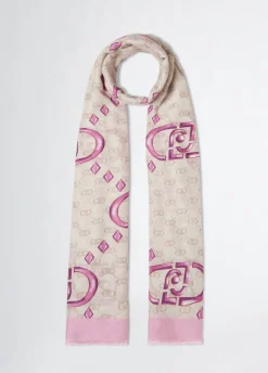 Sale Stola con Logo / Donna Sciarpe