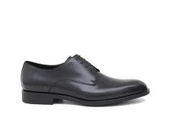 Discount Stringata in Pelle con Fondo in Gomma / Uomo Derby
