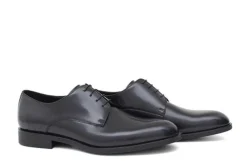 Discount Stringata in Pelle con Fondo in Gomma / Uomo Derby