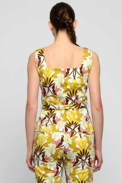 Online Top con Fantasia in Cotone / Donna Top