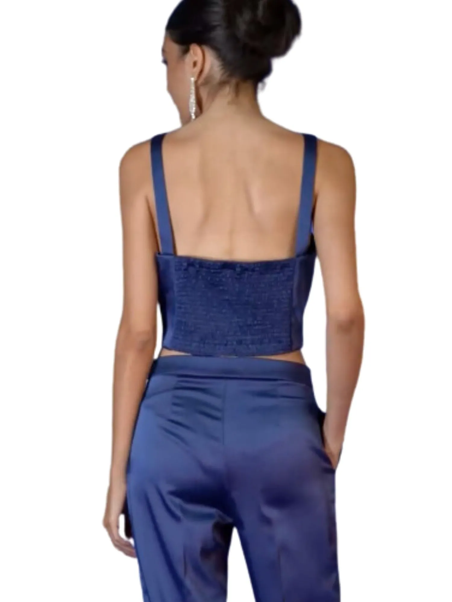 Outlet Top Corto in Raso / Donna Top